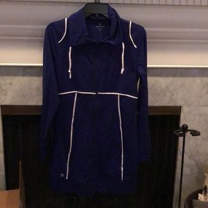 Navy Above the knee zip up! 🔷